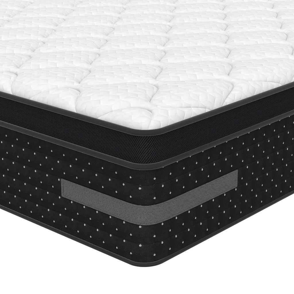 14" Hybrid Mattress in a Box – Pressure Relief & Motion Isolation