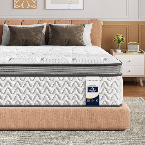 14 Inch Extra Firm Deep Sleep Hybrid Mattress Pressure Relief