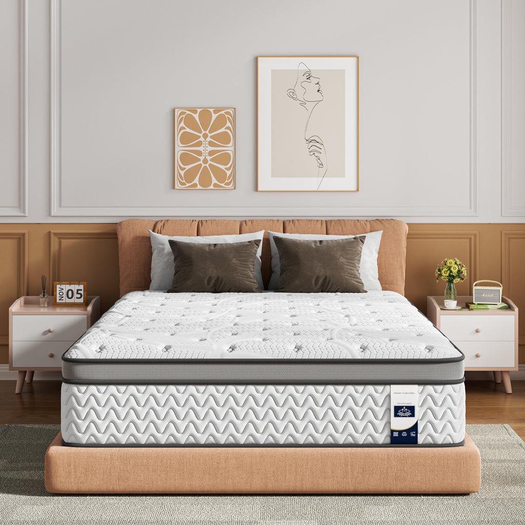 14 Inch Extra Firm Deep Sleep Hybrid Mattress Pressure Relief