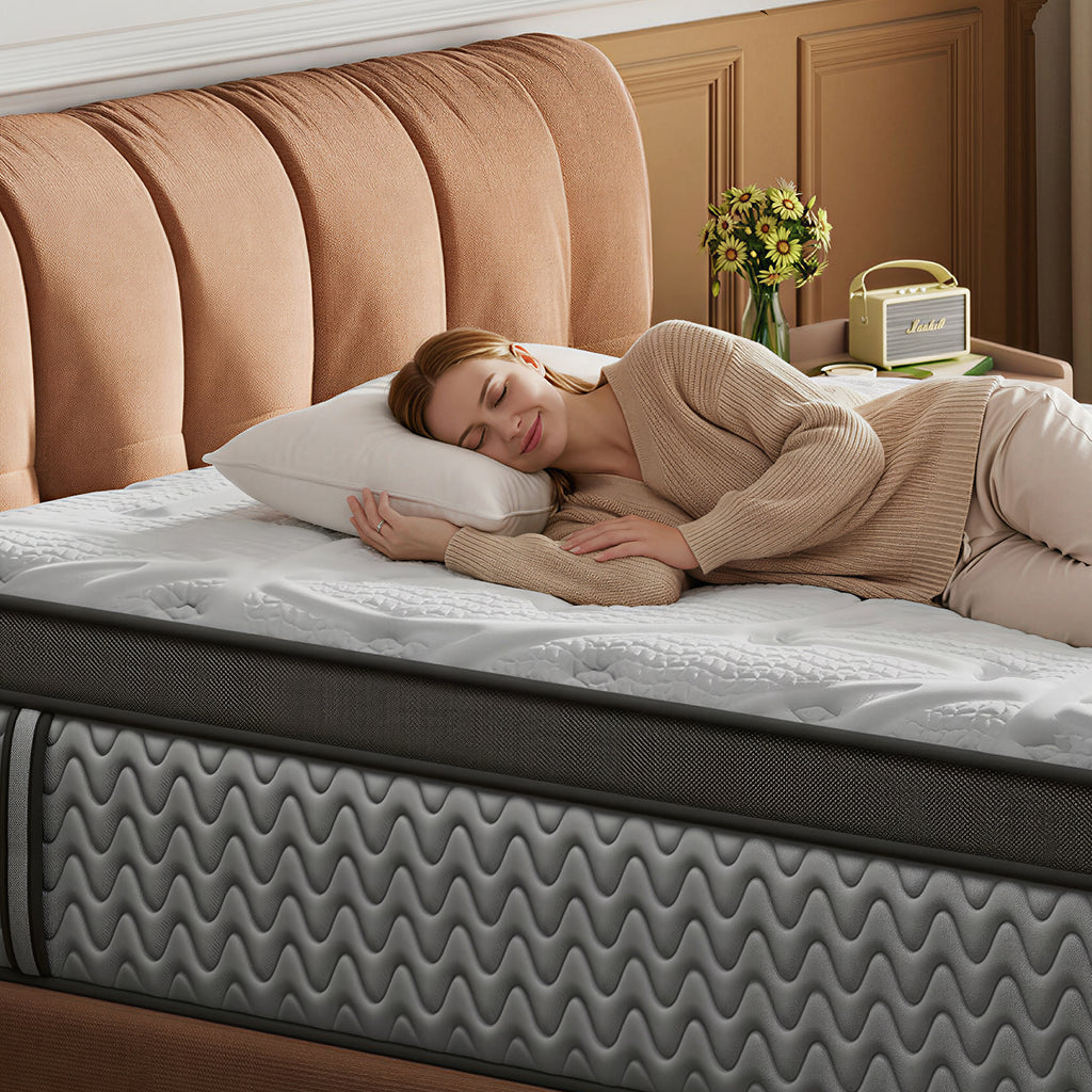 10 Inch Extra Firm Deep Sleep Hybrid Mattress Pressure Relief