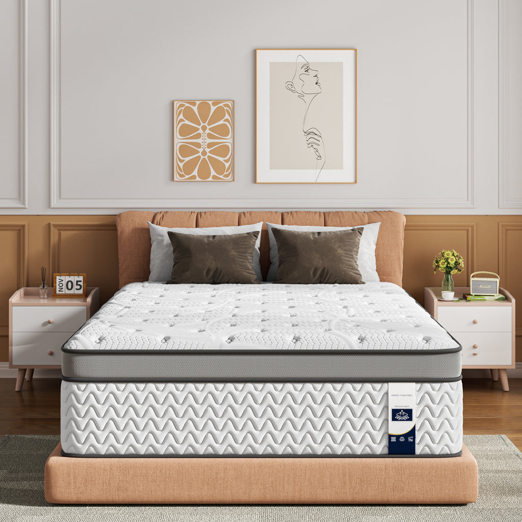 10 Inch Extra Firm Deep Sleep Hybrid Mattress Pressure Relief