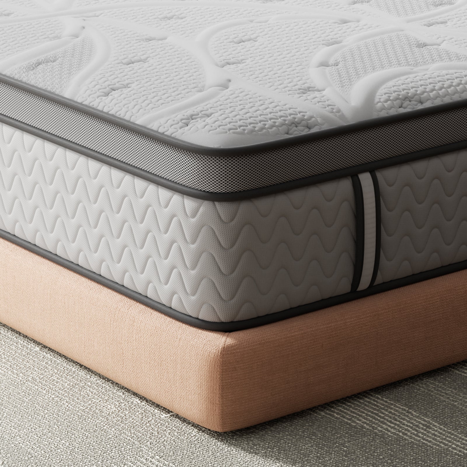 10 Inch Extra Firm Deep Sleep Hybrid Mattress Pressure Relief