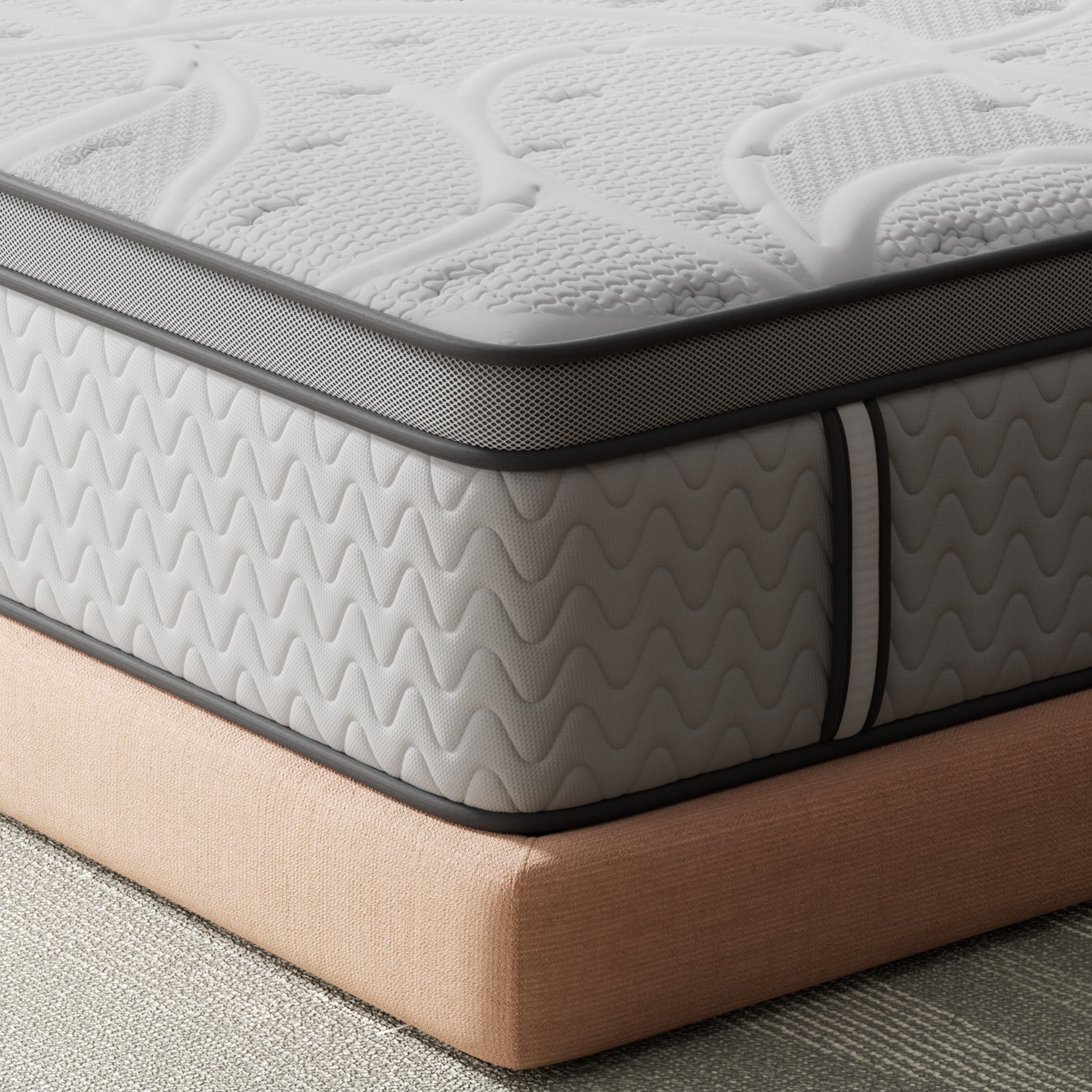 12 Inch Extra Firm Deep Sleep Hybrid Mattress Pressure Relief