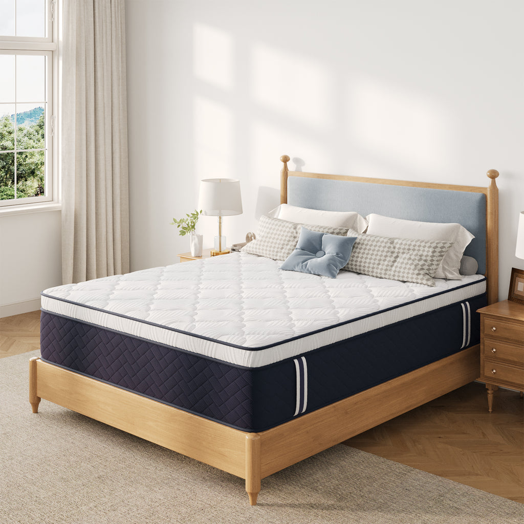 14 Inch Deep Sleep Firm Mattress with Extra Lumbar & Shoulder Support