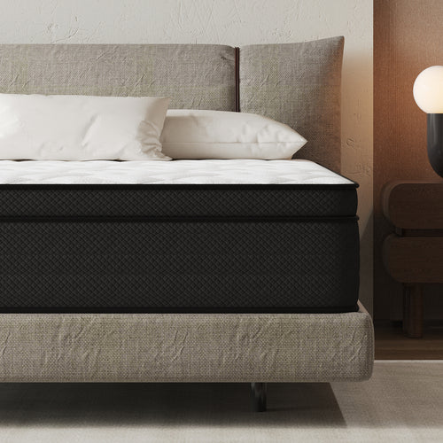 14" Extra Firm Hybrid Mattress – Cooling Pressure Relief Bed in a Box for Back & Side