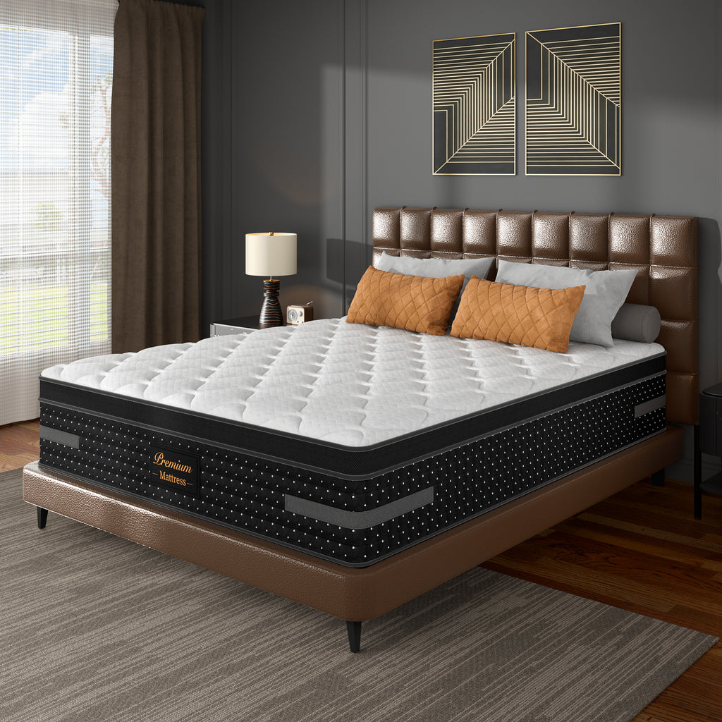 14" Hybrid Mattress in a Box – Pressure Relief & Motion Isolation