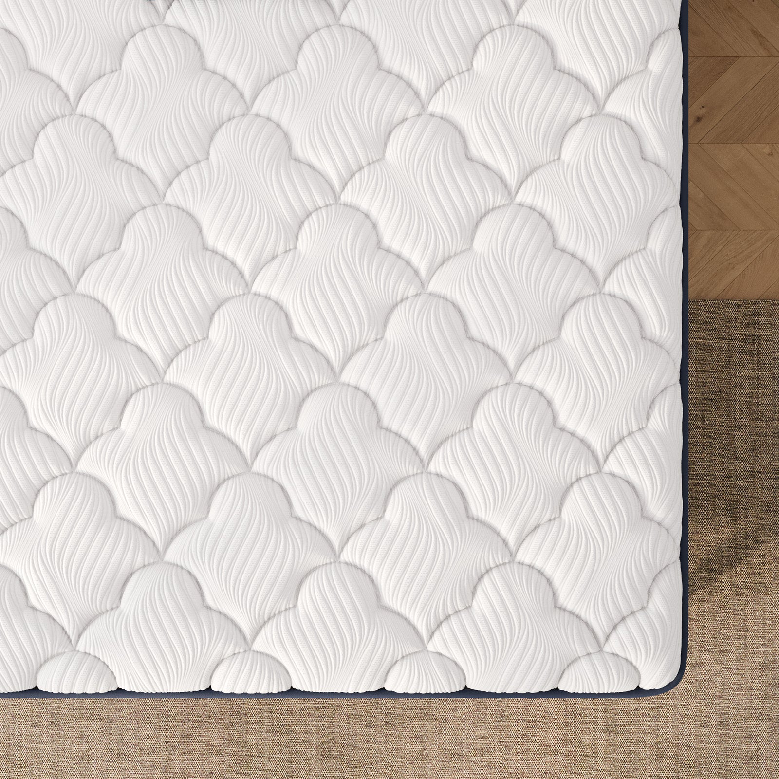 14 Inch Deep Sleep Firm Mattress with Extra Lumbar & Shoulder Support