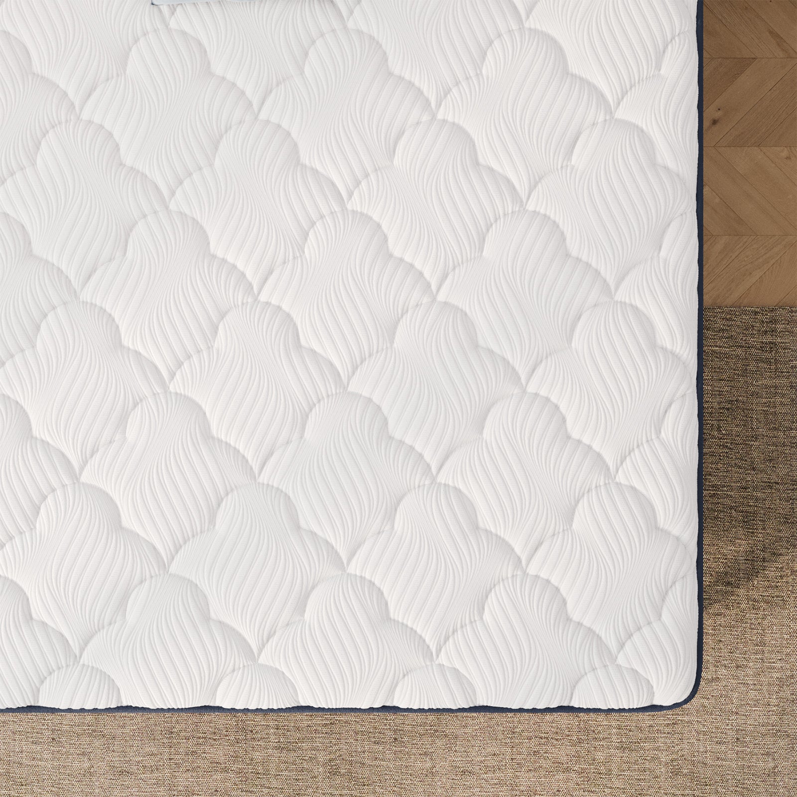 14 Inch Deep Sleep Firm Mattress with Extra Lumbar & Shoulder Support